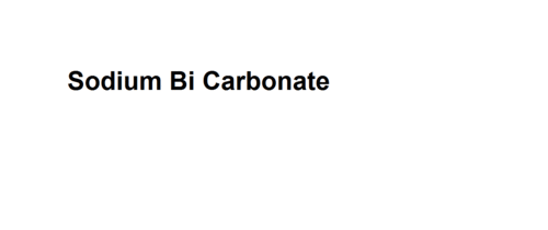 Sodium Bi Carbonate