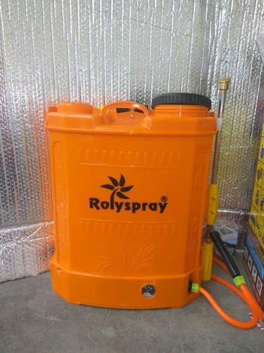 Double Pump Battery Sprayer - Capacity: 20 Kg/Hr