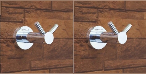 Shower Rooms & Accessories Cp Finish Brass Bathroom Hooks