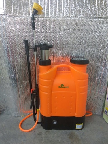 2 In 1 Battery & Manual Sprayer - Capacity: 20 Kg/Hr