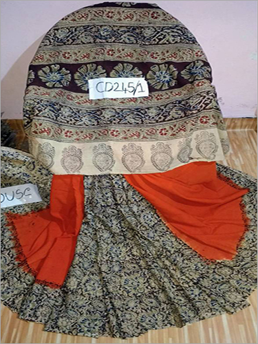 Kalamkari Handmade Mullmall Cotton Sarees