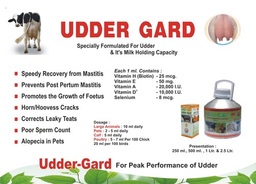 Udder-Gard Application: Milk