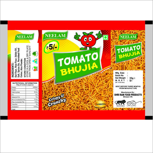 Bhujia Namkeen Packaging Pouches