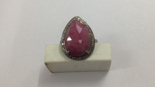 Diamond Ruby Ring
