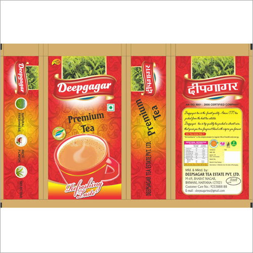 Premium Tea Packaging Pouches