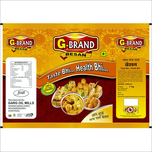 Besan Packaging Pouches