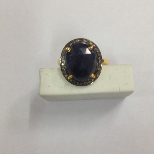Ring Sapphire Diamond