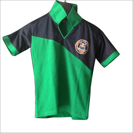 School T-Shirt Collar Type: Polo Shirt