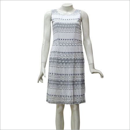 Ladies Printed One Piece Dress