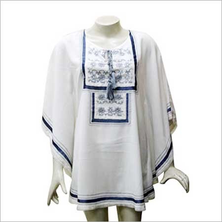 Ladies Printed Kaftan One Piece Dress