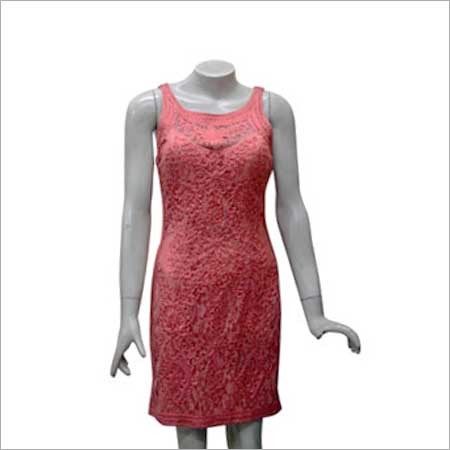 Ladies Red One Piece