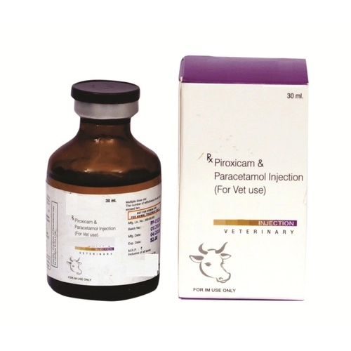 Veterinary Piroxicam & Paracetamol Injection