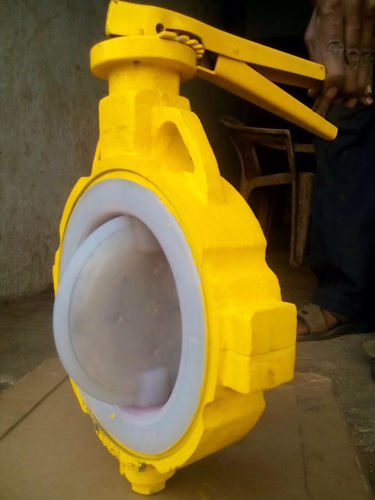 PTFE Line Butterfly Valve