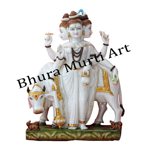 Dattatreya Marble Statue