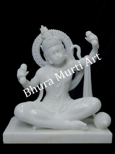 Marble Hanuman Sculpture