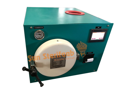 Table Top Steam Sterilizer Chamber Size: 15-20 Liter