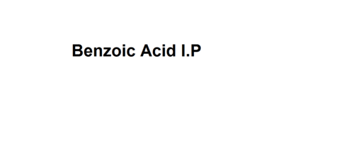 Benzoic Acid I.P