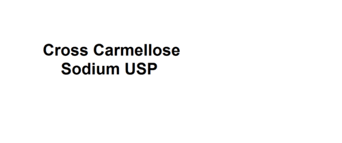 Cross Carmellose Sodium USP