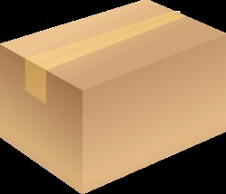 Carton Box - Corrugated Cardboard, 12x18x24 Inches, Brown | Durable, Stackable, Recyclable, Lightweight, Cost-effective