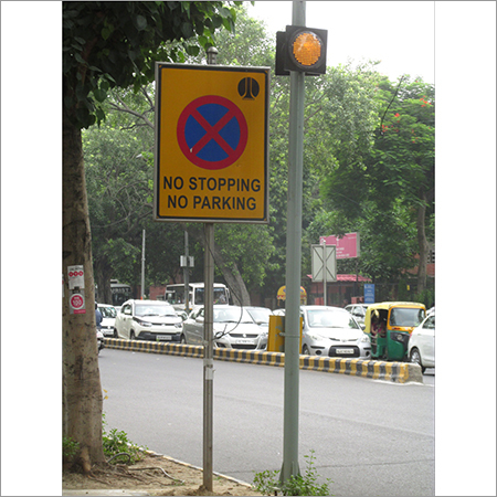 Mandatory road sign
