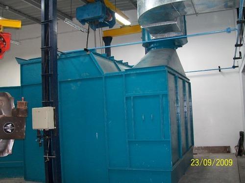 Side Draft Spray Painting Booth