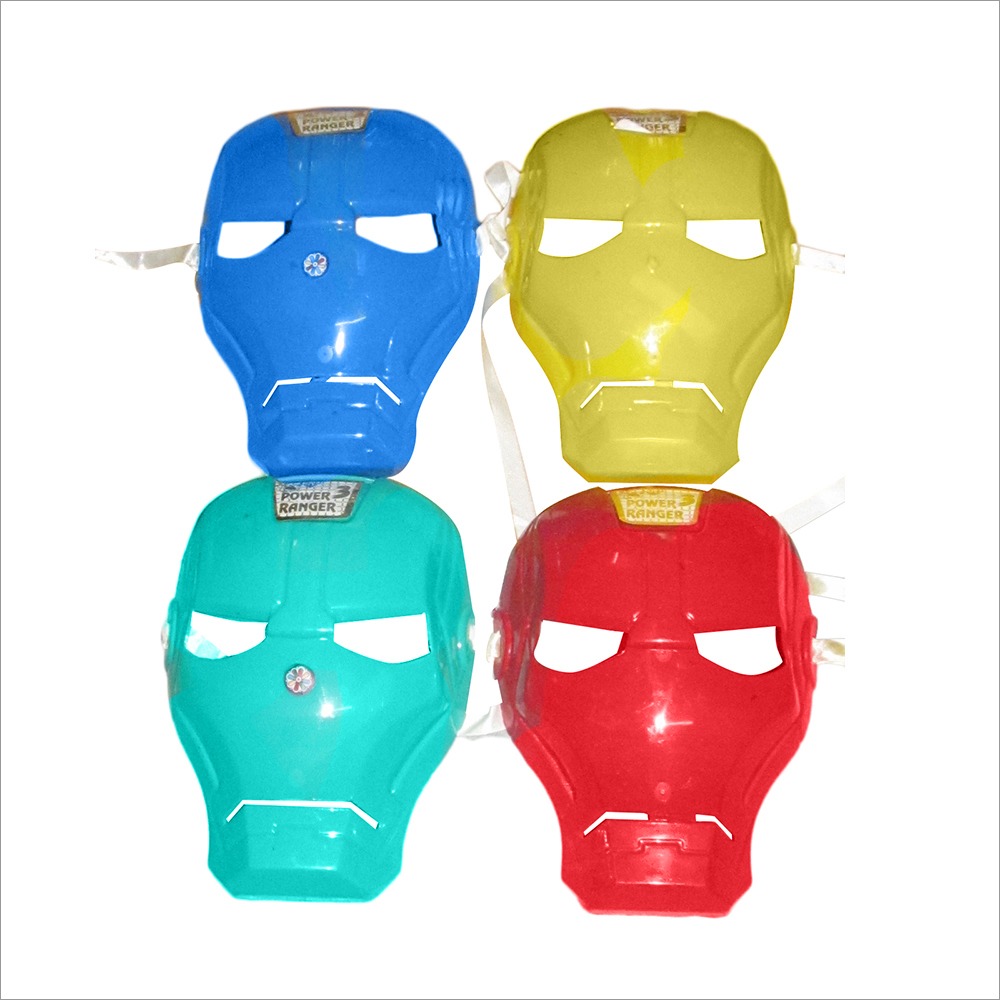 PTCMART Power Ranger Full Fase Mask Combo Of 4 ( Multicolor )