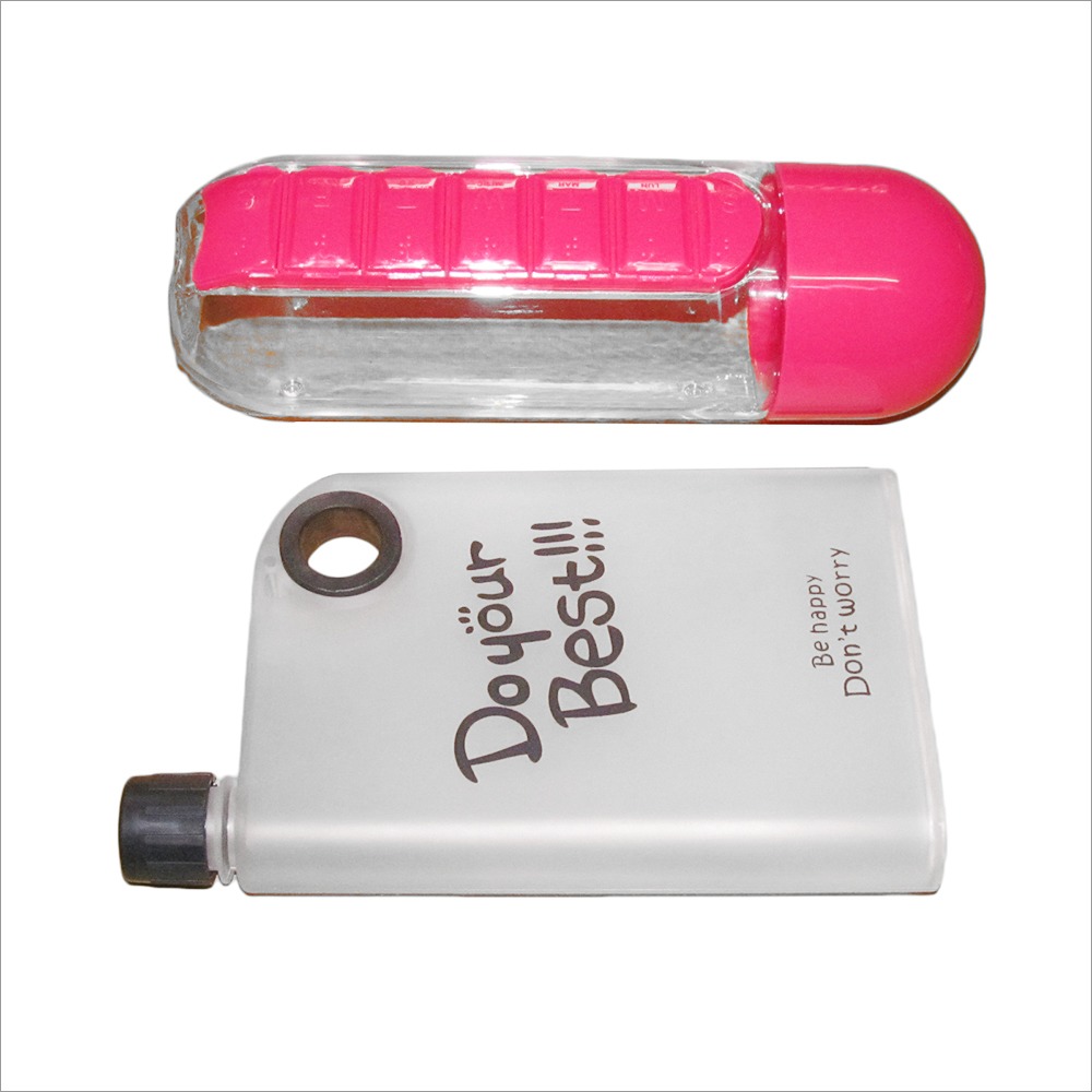 Notebook Style Ultra Slim Water Bottle