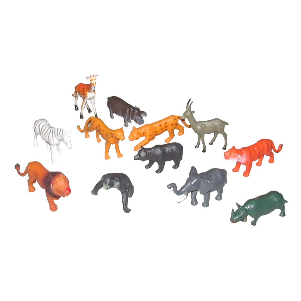 Animals Figures Set For Kids,Pack Of 12