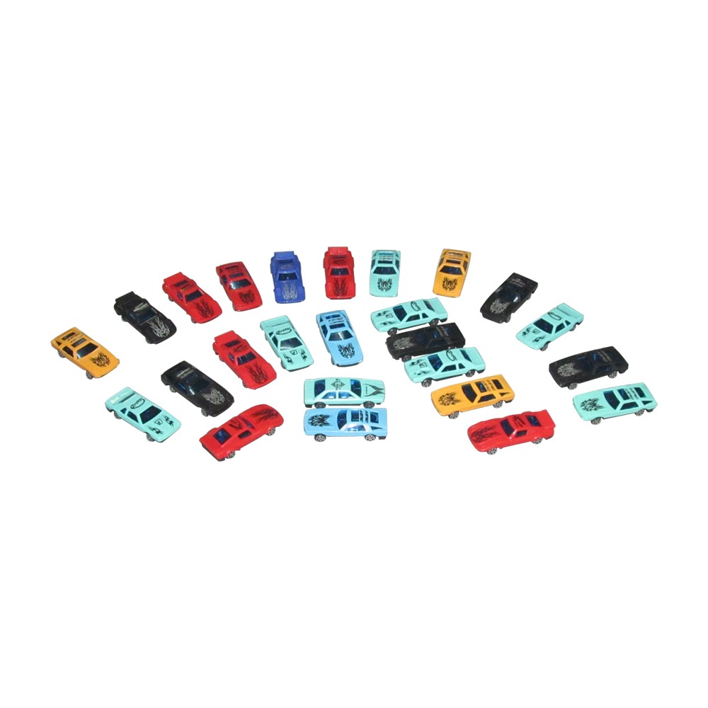 PTCMART Die Cast Multicolor Car Set Of 25 Ps For Kids Room DACcor