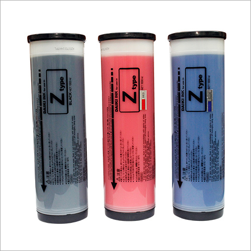 Z Type Black Red And Blue Ink