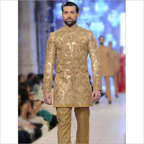 Mens Short Sherwani