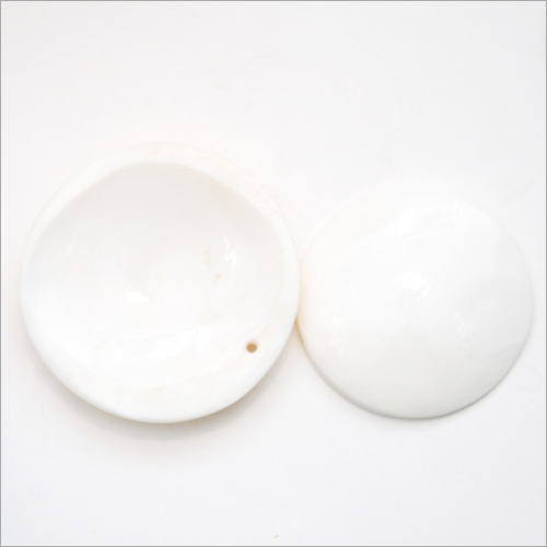 Plain Round White Pendant