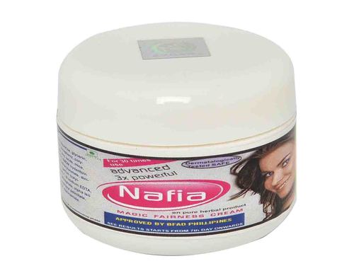 nafia 4x magic fairness cream -32 shades fairer- result in 15 days or money back