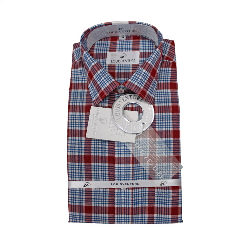 Mens Casual Check Shirt