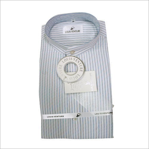 Mens Chinese Collar Lining Shirts