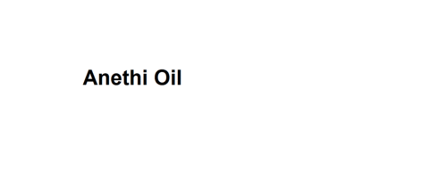 Anethi Oil