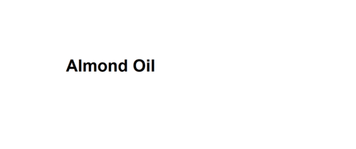 Almond Oil