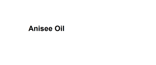 Anisee Oil
