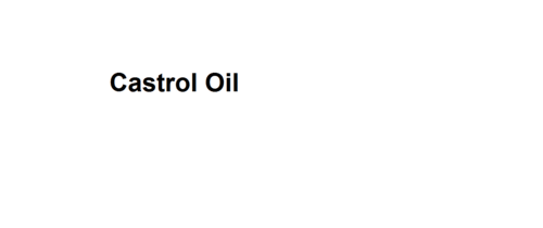 Castrol Oil