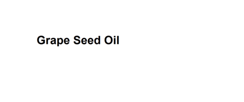 Grape Seed Oil