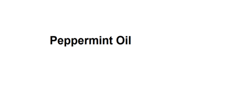 Peppermint Oil