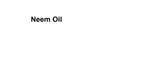 Neem Oil
