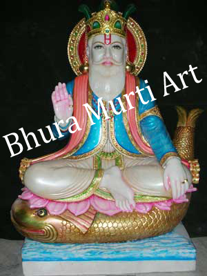 झूलेलाल की मूर्ति