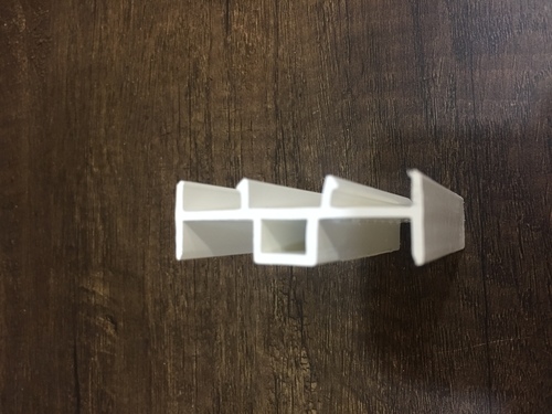 Sliding Connector - UPVC, 5.9 mm, Milk White, 2.5 mm Thickness | Corrosion Resistant, High Strength, UV Resistant, 10-Year Warranty