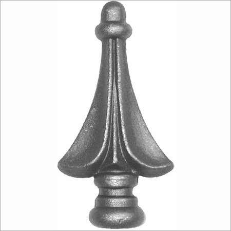 Forged Railing Heads - Cast Iron, Varied Dimensions | Corrosion Resistant, Durable Design, Easy Installation, Elegant Style, Weatherproof