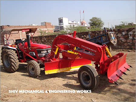 Tractor Grader On 60hp Mahindra