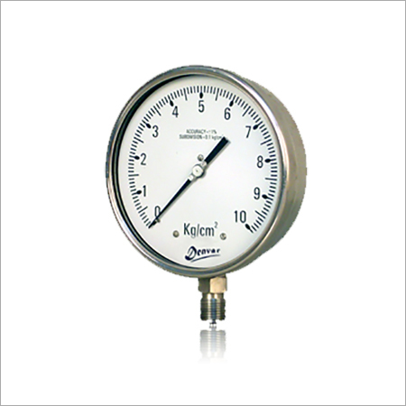 Denvar make All S. S. Weather Proof Industrial Pressure Gauges