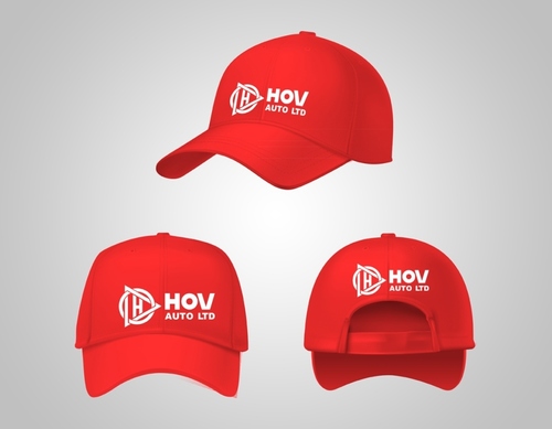 RED EMB CAP - Cotton, Unisex, Red Color | Soft Texture, Embroidered Logo, Voguish Style, Shrink Resistant, Comfortable for Promotional Use