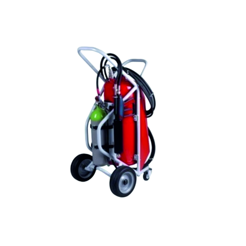 Portable Water Mist AFT Trolley - Stainless Steel, 35L & 50L Capacity | Red, Brass Material, Industrial Application, 1 Year Warranty