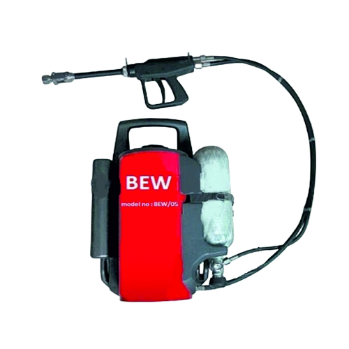 Backpack Water Mist Fire Gun - Color: Red